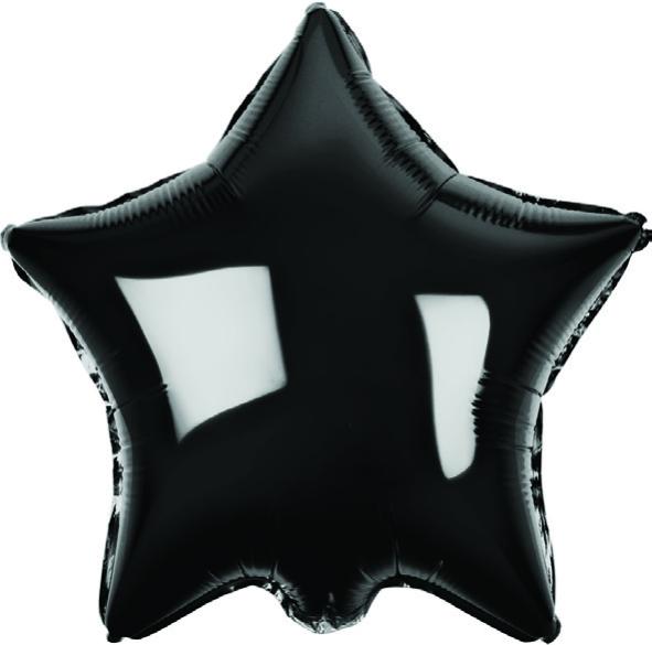 Large Star Shaped Helium Balloons 45cm