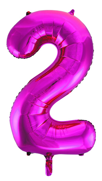 Giant Pink 86cm Helium Balloon Letters & Numbers