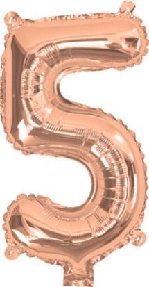 Giant Rose Gold 86cm Helium Balloon Letters & Numbers