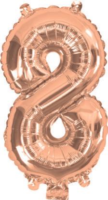 Giant Rose Gold 86cm Helium Balloon Letters & Numbers