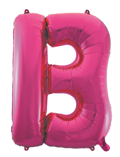 Giant Pink 86cm Helium Balloon Letters & Numbers