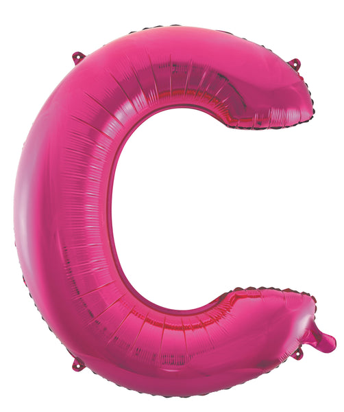 Giant Pink 86cm Helium Balloon Letters & Numbers