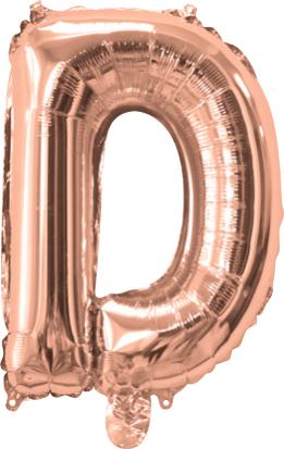 Giant Rose Gold 86cm Helium Balloon Letters & Numbers