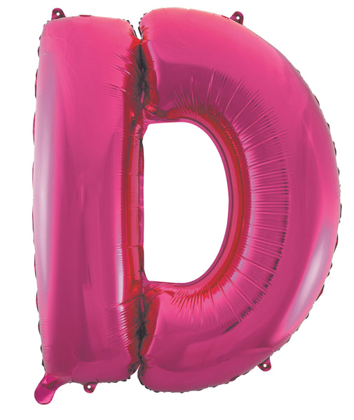 Giant Pink 86cm Helium Balloon Letters & Numbers