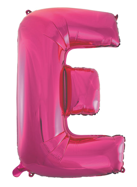 Giant Pink 86cm Helium Balloon Letters & Numbers