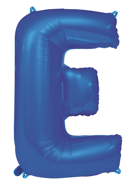 Giant Blue 86cm Helium Balloon Letters & Numbers