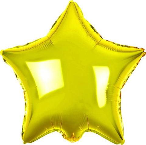 Large Star Shaped Helium Balloons 45cm