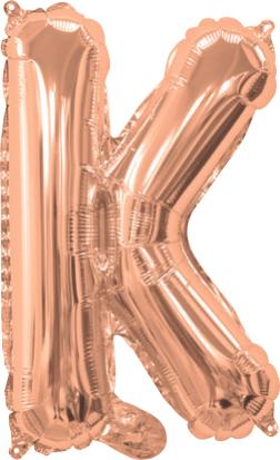 Giant Rose Gold 86cm Helium Balloon Letters & Numbers