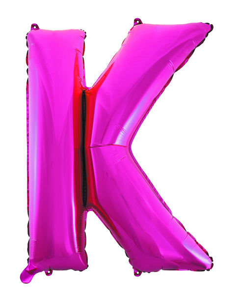 Giant Pink 86cm Helium Balloon Letters & Numbers