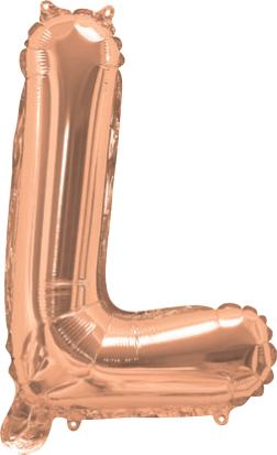 Giant Rose Gold 86cm Helium Balloon Letters & Numbers