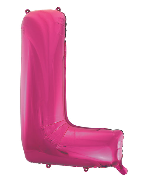 Giant Pink 86cm Helium Balloon Letters & Numbers