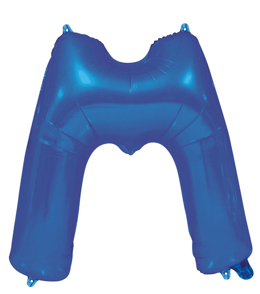 Giant Blue 86cm Helium Balloon Letters & Numbers