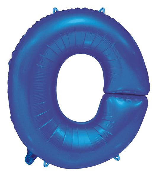 Giant Blue 86cm Helium Balloon Letters & Numbers