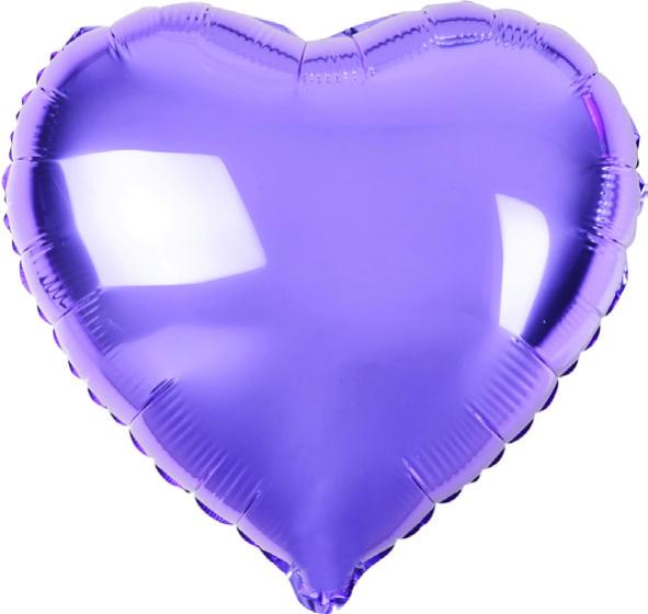 Large Heart Shaped Helium Balloons 45cm