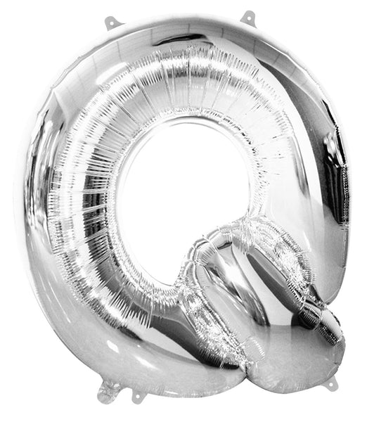 Giant Silver 86cm Helium Balloon Letters & Numbers