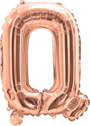 Giant Rose Gold 86cm Helium Balloon Letters & Numbers