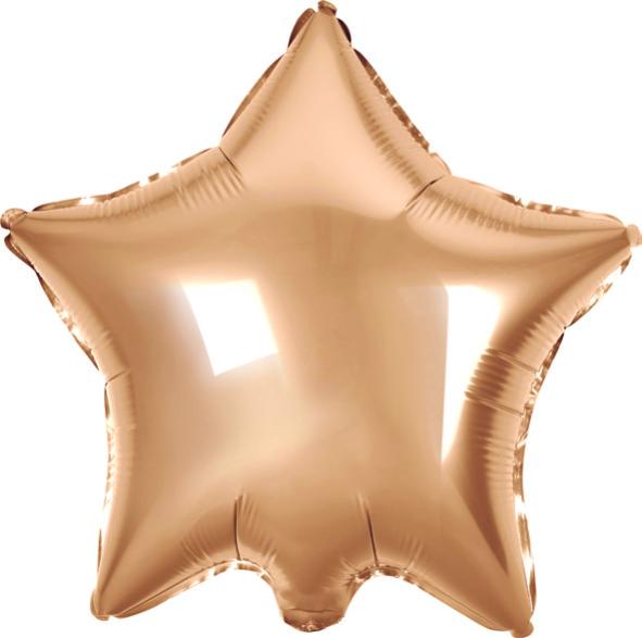 Large Star Shaped Helium Balloons 45cm