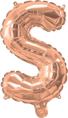 Giant Rose Gold 86cm Helium Balloon Letters & Numbers