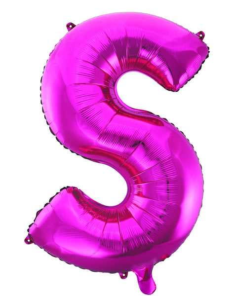 Giant Pink 86cm Helium Balloon Letters & Numbers