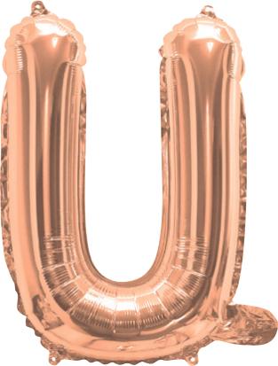 Giant Rose Gold 86cm Helium Balloon Letters & Numbers