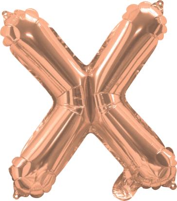 Giant Rose Gold 86cm Helium Balloon Letters & Numbers